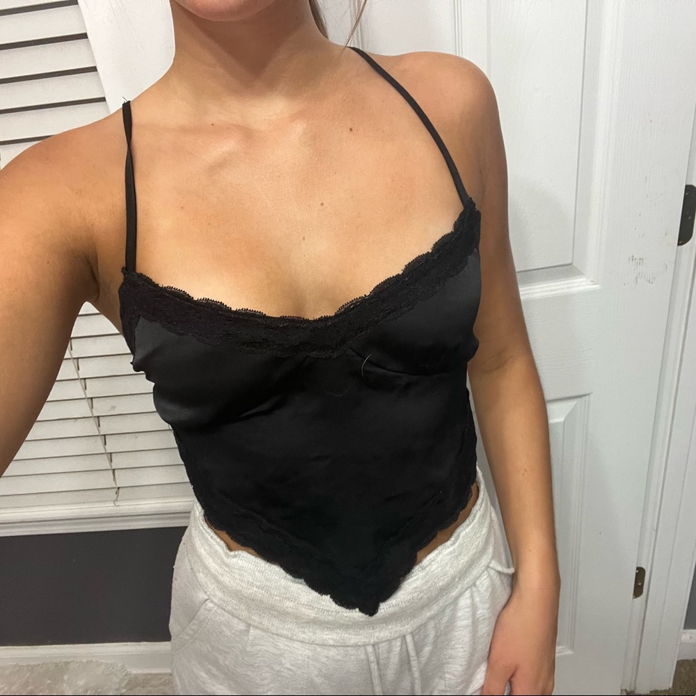 Lace Black Top